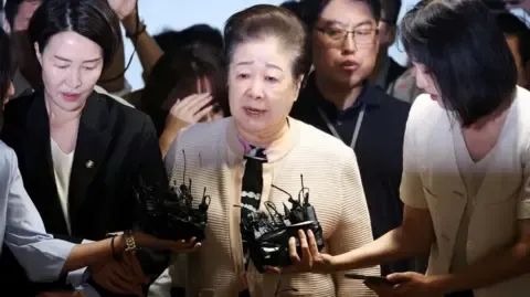 Disputed Church Leader Rejects Gift-giving Claims Against Former South Korean President's Wife